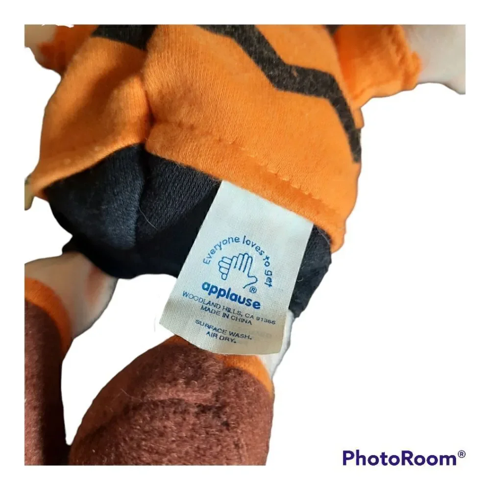 Vintage Peanuts Charlie Brown Bean Bag Plush By Applause 7